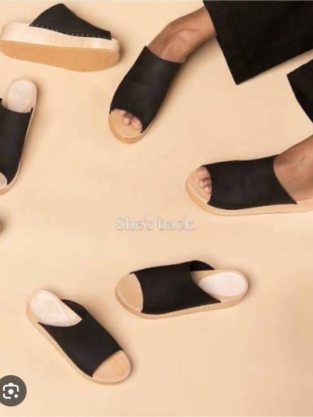 Bryr Norma Platform Clog in Black size 38 - Picture 3 of 13